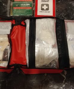 First Aid Kit – 291 Pieces of First Aid Supplies | Hospital Grade Medical Supplies for Emergency and Survival Situations | Ideal for Car, Trucks, Camping, Hiking, Travel, Office, Sports, Pets, Hunting, Home 291 Piece - Bag 63 81OAkiQOMUL