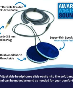 CozyPhones Over The Ear Headband Headphones - Kids Headphones Volume Limited with Thin Speakers & Super Soft Fleece Headband - Green Frog 26 81OB4GNufnL