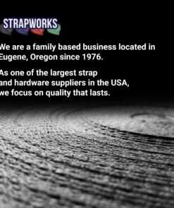 Strapworks Heavyweight Polypropylene Webbing - Heavy Duty Poly Strapping for Outdoor DIY Gear Repair 1" x 25 yard Tan 12 81OFS0k4oGL