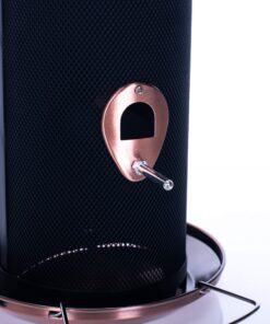 Cottage Garden 12 inch Copper Finish Heavy Duty Mesh Metal 3 Lb. Dual Nut and Seed Bird Feeder Copper Tone 13 81OFS1arZL