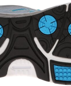 New Balance Women's W3040 Optimum Control Running Shoe 9.5 Wide Silver/Blue 11 81OHAZUrIHL