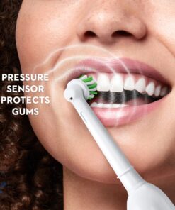 Oral-B Pro 1000 Rechargeable Electric Toothbrush, White Rechargeable Handle 31 81OHCxbtfrL