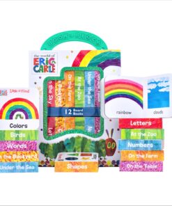 World of Eric Carle, My First Library 12 Board Book Set - First Words, Alphabet, Numbers, and More! Baby Books - PI Kids 21 81OHNVOneQL