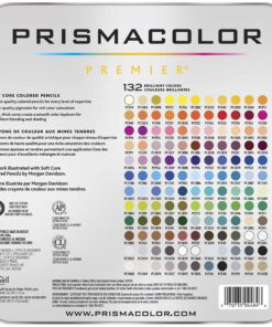 Prismacolor Colored Pencils, Premier Soft Core Pencils, Assorted, 132 Count 132 Count (Pack of 1) 44 81OHdsjj5L