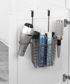 Alternative view of Spectrum Diversified Grid Hair Styling Station, Over the Cabinet Door, Bronze Small