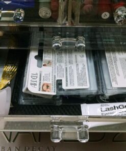 Ikee Design Clear Acrylic Makeup Organizer, Elegant Makeup Storage Organizer for a Stylish Vanity, Bathroom, or Dresser Décor, Clear Design for Easy Visibility and Quick Access 1) 1 Top 4 Drawers 52 81OIbGP4BfL