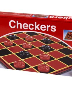 Pressman Checkers -- Classic Game With Folding Board and Interlocking Checkers, 2 Players 14 81OJQprT97L