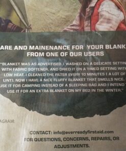 Olive Drab Green Warm Fire Retardant Blanket, 66" x 90" (80% Wool)-US Military Style 32 81OJl91bkPL