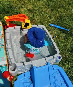 Little Tikes Big Digger Sandbox, White 45 81OK5uOQB2L