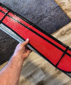 Plasticolor 003705R01 Dodge Red Windshield Sunshade 25 81OKmxzlURL