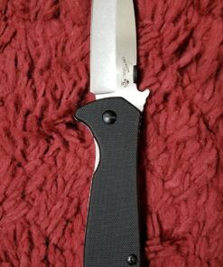 Kershaw Large CQC 4KXL Pocketknife from Kershaw-Emerson (6055) Delivers Durability and Classic Strength with Instant Open, Frame Lock, Reversible Pocket Clip and Precision Technology; 6.1 oz 43 81OM6WF6mXL