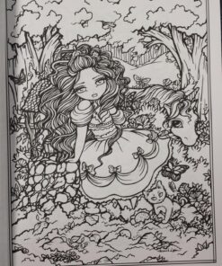 Mermaids, Fairies, & Other Girls of Whimsy Coloring Book: 50 Fan Favs 95 81OMdA9axCL