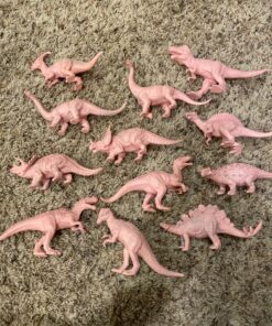 PREXTEX Dinosaur Figures for Kids 3-5+ (12 Plastic Dinosaurs Figurines with Educational Dinosaur Book) Dinosaur Toys Set for Toddlers Learning & Development (Boys & Girls) Dino Book with Dino Figures 73 81OPPQwbjzL 1