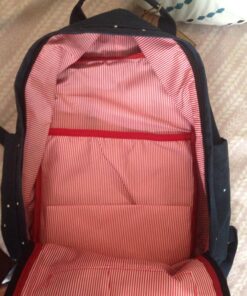 KAUKKO Stylish Oxford Fabric Backpack Travel Rucksack lightweight Hiking Bag Satchel(K1007 BLUE) 18 81OPTygaLL