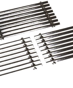 Music City Metals 51343 Stamped Porcelain Steel Cooking Grid Replacement for Select Uniflame Gas Grill Models, Set of 3