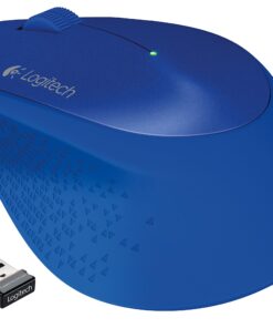 Alternative view of Logitech Wireless Mouse M320, Blue Standard Packaging