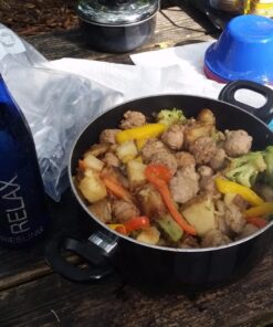 Coleman Triton+ 2-Burner Propane Camping Stove, Push-Button Instant Ignition, Portable Camp Grill, Adjustable Burners, Wind Guards, 22,000 Total BTUs of Power, Beach Cookouts, Backyard BBQ, Tailgating Silver 61 81ORXrd8bL