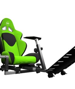 Alternative view of Openwheeler Advanced Racing Seat Driving Simulator Gaming Chair with Gear Shifter Mount Green