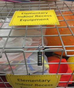 Padlock 4 Digit Combination Lock - for Gym School Locker, Outdoor Gate, Shed, Fence, and Storage, Combo Lock - Locker Lock- Weatherproof Metal - Keyless, Easy to Set, Resettable - Black 31 81OSr4SOrPL