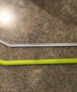 Softy Straws Wide Premium Reusable Silicone Drinking Straws + Patented Straw Squeegee - 9” Long With Curved Bend for 20/30/32oz Tumblers BPA Free Non Rubber, Flexible, Safe for Kids/Toddlers Assorted - Silicone 63 81OTCdBScjL