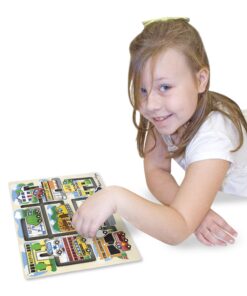 Melissa & Doug Deluxe Wooden Vehicles Maze Puzzle 5 81OTEUWcHUL