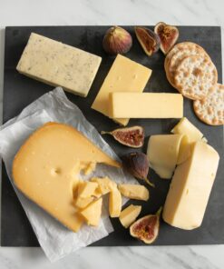 Alternative view of igourmet Four Snacking Cheeses for Everyone (2 pound - Includes the Delicious Cheddar, Gouda, Emmental, and Havarati Cheeses + Crackers + Cheese Bag