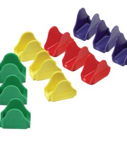 TacoProper Proper Fiesta Pak, Set of 12 Taco Holders, 1.75 x 1-Inch, 12-Pack, Multicolored 25 81OV0mzm L