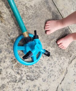 Kadaon Lawn Sprinkler Automatic Garden Water Sprinklers Lawn Irrigation System Large Area Coverage Rotation 360 Degree 25 81OVXjlJHcL