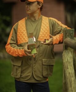 Gamehide Gamebird Ultra-Light Upland Hunting Bird Vest Tan/Orange Medium 7 81OViWuxEiL