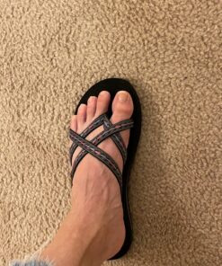 Teva Women's Olowahu Flip-Flop 8 Felicitas Black 31 81OWXazq2sL