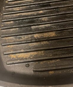 Lodge L8SGP3 Cast Iron Square Grill Pan, Pre-Seasoned, 10.5-inch 10.5 Inch 67 81OZvhHBdyL