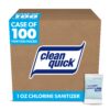 P&G PROFESSIONAL - 84959153 P&G Professional Bulk Dish Chlorine Non-Rinse Restaurant Sanitizer by Clean Quick Professional, for use in Commercial Kitchens on Food-Processing Equipment/Utensils or as Sanitizer for Glass, Dishes, and Silverware, 1 oz. Pa... 2 81OaknFHEXL