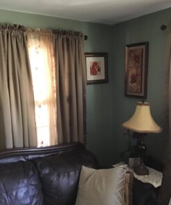 Sun Zero Barrow Energy Efficient Rod Pocket Curtain Single Panel 1 Taupe Beige 54" x 84" 30 81Oaq9qXOsL