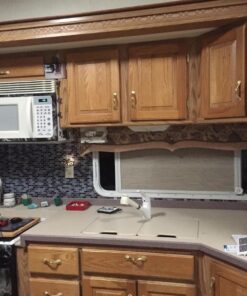 RoomMates StickTILES Traditional Marble Peel and Stick Backsplash Tiles - 4 Per Pack, Blue and White - TIL3229FLT 59 81ObZLuhOsL