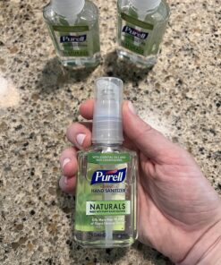 Purell Advanced Hand Sanitizer Naturals with Plant Based Alcohol, Citrus scent, 2 Fl Oz Travel Size Pump Bottle (Pack of 6), 9623-04-EC 19 81OcbYLu yL