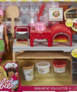 Barbie Pizza Maker Play Set & Doll (Amazon Exclusive) 27 81OcghdPzJL