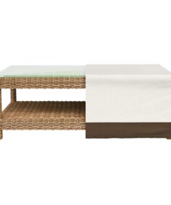 Amazon Basics Dining Table Outdoor Patio Furniture Cover, 75" Rectangle Rectangular Table 75"x45" 27 81OcqsaxmML