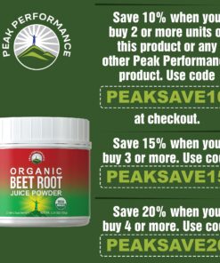 Organic Beet Root Powder - Ultra High Purity Super Food Beets Juice Powder. 100% Pure Nitric Oxide Boosting Beetroot Supplement. Keto, Paleo, Vegan Reds Superfood Rich in Polyphenols 32 81OdpMJChgL