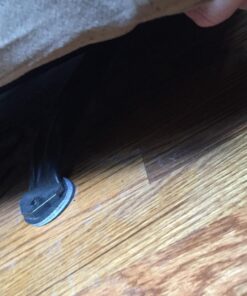 SlipToGrip 8 Pack Furniture Grippers by iPrimio - Furniture Non-Slip Pads 2" Round with 3/8" Heavy Duty Felt Core. No Adhesive. No Nails. Won't Harm Floors. 32 81Oe9d6ggnL