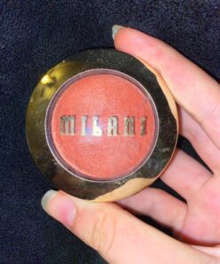 Milani Baked Blush - Luminoso (0.12 Ounce) Cruelty-Free Powder Blush - Shape, Contour & Highlight Face for a Shimmery or Matte Finish 0.12 Ounce (Pack of 1) 47 81OfEUXNnML