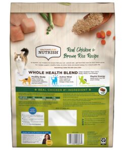 Rachael Ray Nutrish Premium Natural Dry Cat Food, Real Chicken & Brown Rice Recipe, 6 Pounds (Packaging May Vary) Dry Food 6 Pound (Pack of 1) 27 81OfTDoxoZL