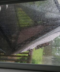 Patio Umbrella Mosquito Netting - Polyester Mesh Screen with Zipper Opening and Water Tube at Base to Hold in Place - Helps Protect from Mosquitoes - Fits 9FT Umbrellas and Patio Tables - Black 43 81OgF2PehmL