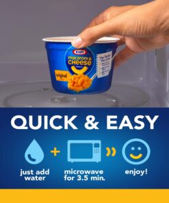 Alternative view of Kraft Easy Mac Original Flavor Macaroni and Cheese (10 Microwavable Cups)