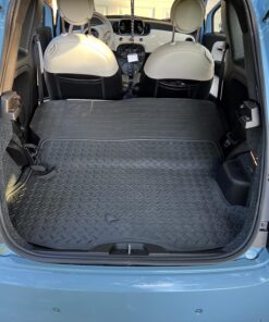 BDK-MT-785 Heavy Duty Cargo Liner Floor Mat-All Weather Trunk Protection, Trimmable to Fit & Durable HD Rubber Protection for Car SUV Sedan Auto - Black 35 81OgWfuXZAL 2