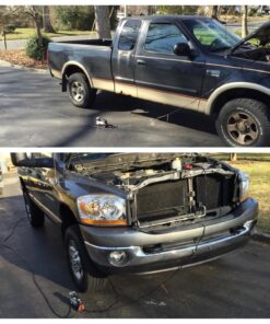 VIAIR 88P - 00088 Portable Compressor Kit with Alligator Clamps, Tire Inflator, Tire Air Pump, 12V, 120 PSI, for Up to 33 Inch Tires Air Compressor 47 81OhaoMvWFL