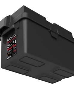 NOCO Snap-Top HM318BKS Battery Box, Group 24-31 12V Outdoor Waterproof Battery Box for Marine, Automotive, RV, Boat, Camper and Travel Trailer Batteries 36 81OiozbfogL