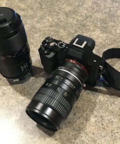 Oshiro 60mm f/2.8 2:1 LD UNC Manual Ultra-Macro Lens Compatible with Sony E-Mount a9, a7r, a7s, a7, a6600, a6500, a6400, a6300, a6000, a5100, a5000, a3500, a3000 Mirrorless Cameras (EOS-E) 79 81Oj0pZ2vIL