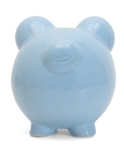 Child to Cherish Ceramic Piggy Bank, Blue Light Blue 8 81Oj9SJmrGL