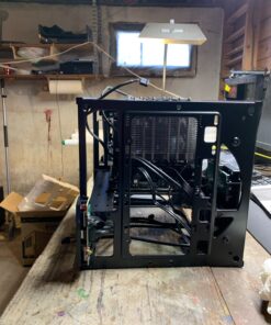 Thermaltake Core V1 SPCC Mini ITX Cube Gaming Computer Case Chassis, Interchangeable Side Panels, Black Edition, CA-1B8-00S1WN-00 128 81OjYyh44wL