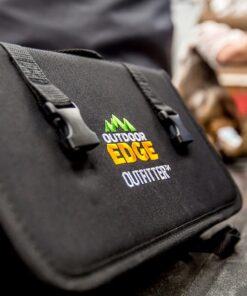 OUTDOOR EDGE Outfitter, 9-Piece Field to Freezer Hunting & Game Processing Knife Set with Caping Knife, Gut-Hook Skinner, Boning/Fillet Knife, Sharpener, Axe, Wood/Bone Saw, Spreader, Gloves 17 81Ojv8K4RzL